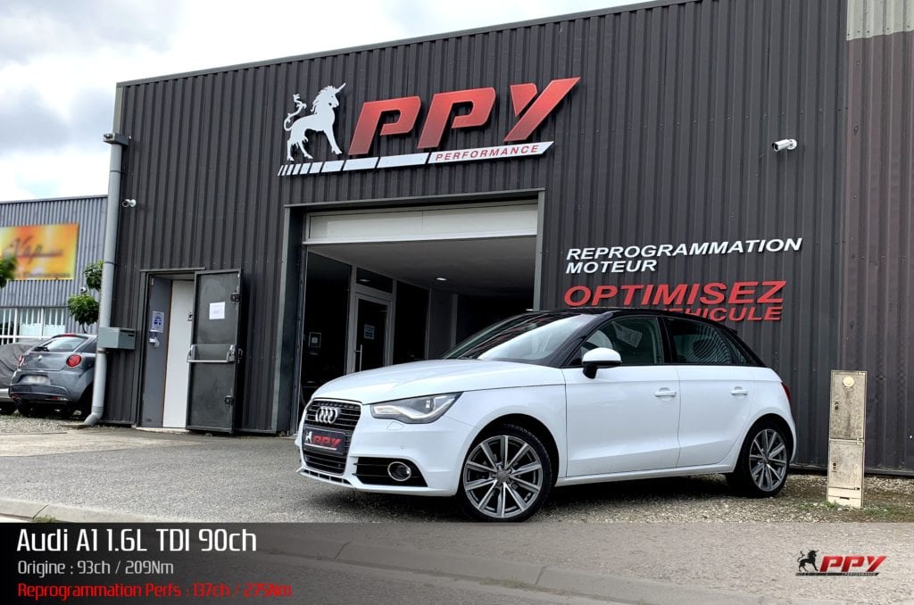 Audi A1 1.6L TDI 90ch